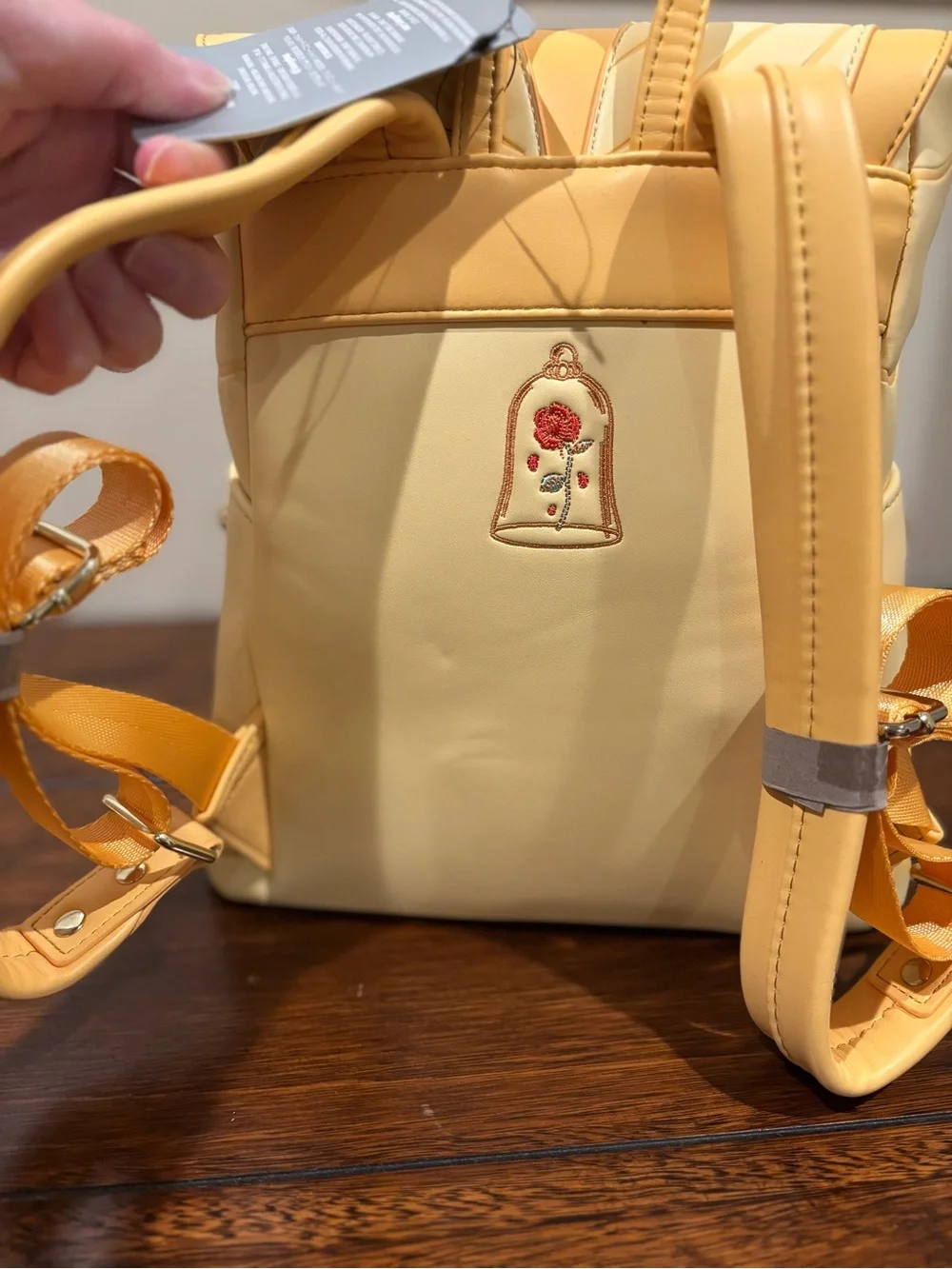 Loungefly Beauty and the Beast Belle Dress Backpack & Wallet Set